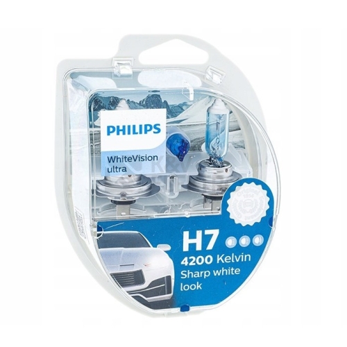 Autožárovka Philips WhiteVision ultra 12972WVUSM H7 PX26d 12V 55W s homologací