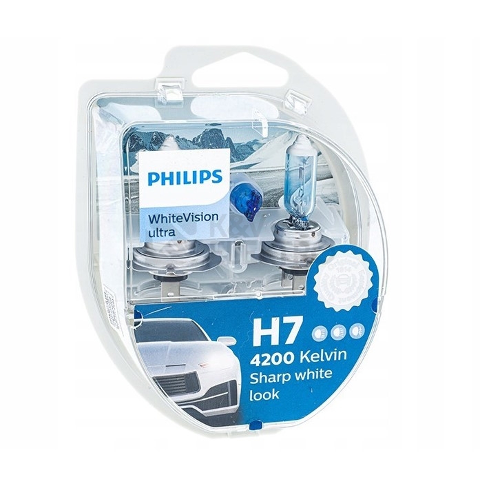 Obrázek produktu Autožárovka Philips WhiteVision ultra 12972WVUSM H7 PX26d 12V 55W s homologací 0