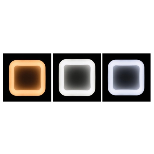 Stropní LED svítidlo Ecolite NEST WMKL01S-40W/LED-BI bílá 3000-6500K s dálkovým ovladačem (obrázek 7)