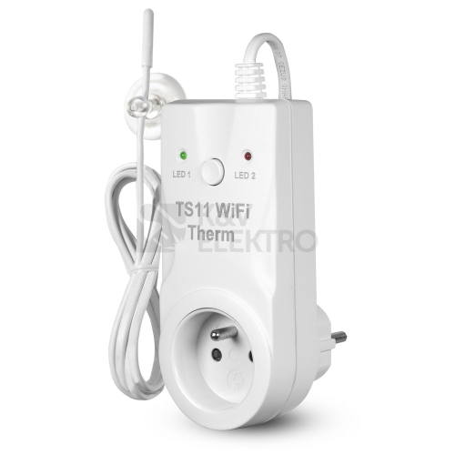  Chytrá tepelně spínaná zásuvka ELEKTROBOCK TS11 WiFi Therm