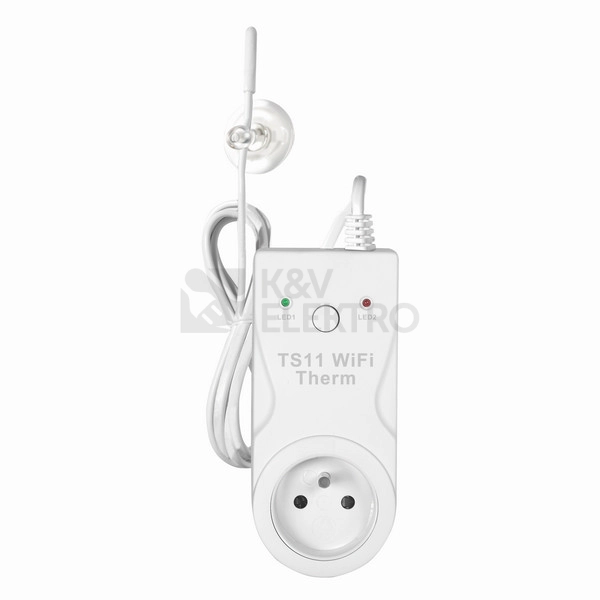 Obrázek produktu Chytrá tepelně spínaná zásuvka ELEKTROBOCK TS11 WiFi Therm 1