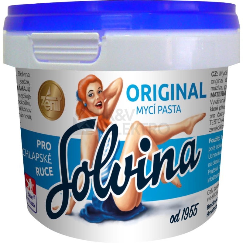 Obrázek produktu  Solvina Original mycí pasta pro chlapské ruce 320 g 0