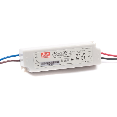 LED driver MEAN WELL LPC-20-350 20W 350mA