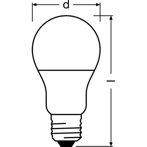 LED žárovka E27 Bellalux ECO CLA FR 8,5W (60W) teplá bílá (2700K) (obrázek 4)