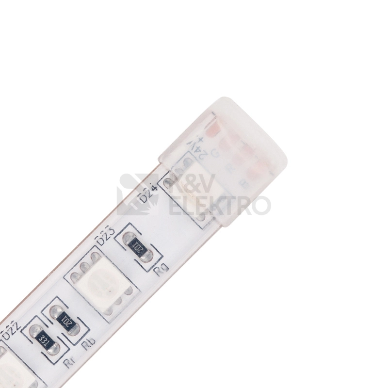 Obrázek produktu Silikonová koncovka pro 12mm LED pásky IP67 McLED ML-110.035.90.0 2
