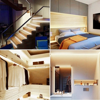 LED pásek McLED 24V teplá bílá CRI90 š=10mm IP67 9,6W/m 120LED/m SMD2835 ML-126.008.90.2