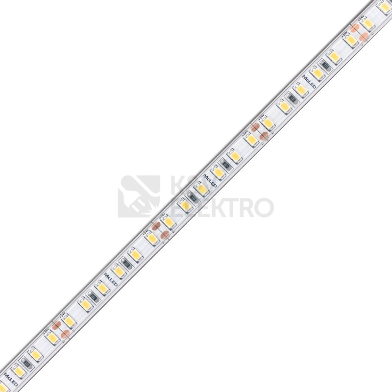 Obrázek produktu LED pásek McLED 24V teplá bílá CRI90 š=10mm IP67 9,6W/m 120LED/m SMD2835 ML-126.008.90.2 1