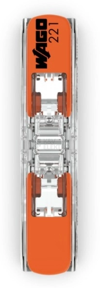 Obrázek produktu Spojovací svorka WAGO 221-2411 Inline s páčkou 3