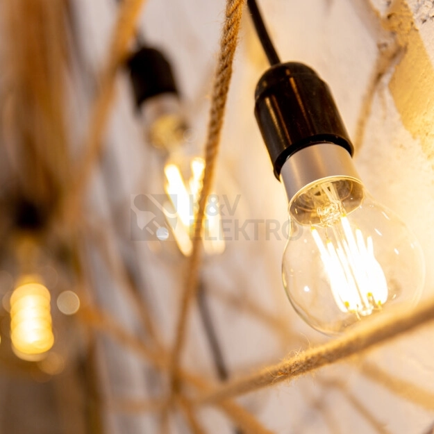 Obrázek produktu Chytrá LED žárovka E27 Shelly Vintage A60 Filament 7W (60W) 2700K WiFi stmívatelná 2