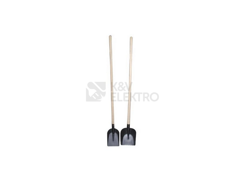 Obrázek produktu Lopata 23cm černá s násadou 575131
0