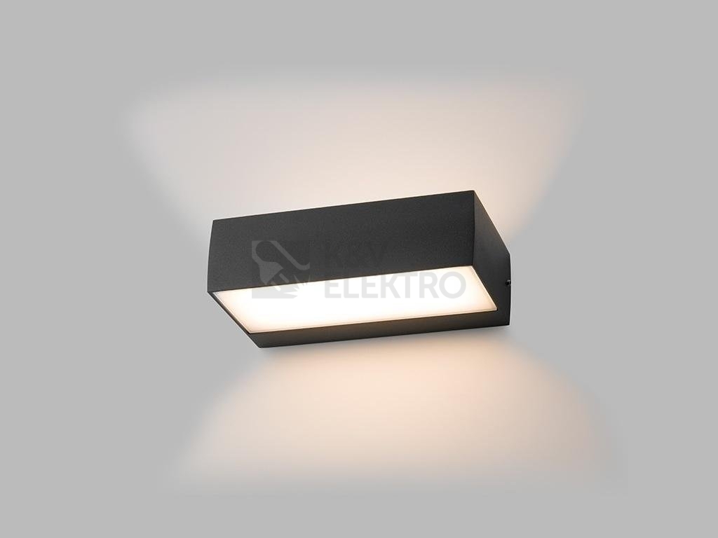 Obrázek produktu Venkovní nástěnné LED svítidlo LED2 KVADER antracit IP54 12W 3000K 5130134 5