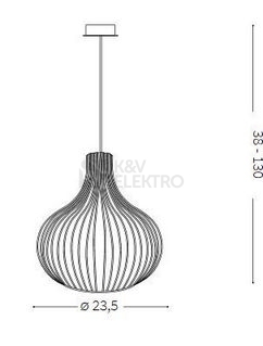 Obrázek produktu Závěsné svítidlo Ideal LUX Onion 1x60W E27 205281 3