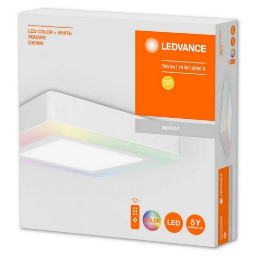 LED svítidlo LEDVANCE Color&White (multicolor + teplá bílá) s dálkovým ovladačem (obrázek 6)