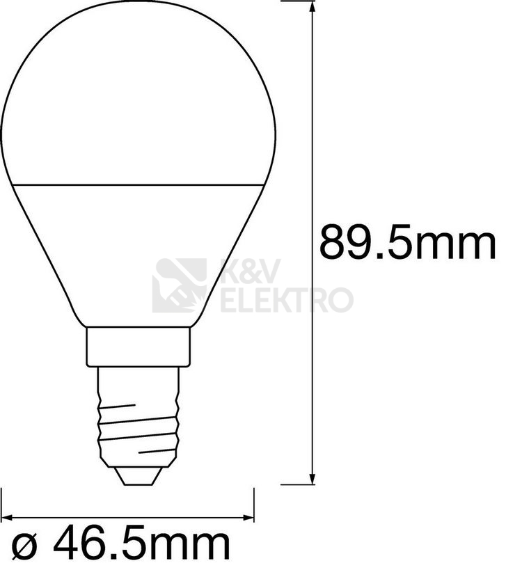 Obrázek produktu LEDVANCE Chytrá žárovka SMART+ WiFi Mini Bulb Tunable White 5W E14 (3ks) 2