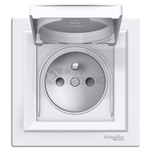  Schneider Electric Asfora zásuvka IP44 bílá EPH2800621