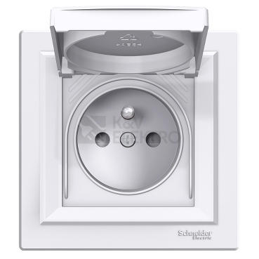 Obrázek produktu  Schneider Electric Asfora zásuvka IP44 bílá EPH2800621 0