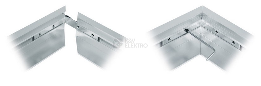 Obrázek produktu Rám k přisazení LED panelu Ecolite ZEUS LED-GPL44-RAM/B/BI 1200x300mm bílá 2