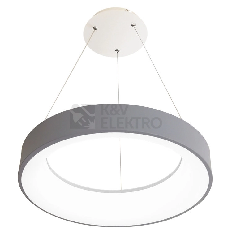 Obrázek produktu LED lustr Ecolite NEST WMKL02R-40W/LED-SED šedá 3000-6500K s dálkovým ovladačem 0