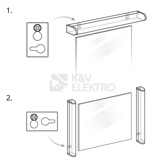 Obrázek produktu LED svítidlo McLED Mirror R15 15W 4000K IP44 ML-421.001.84.0 4