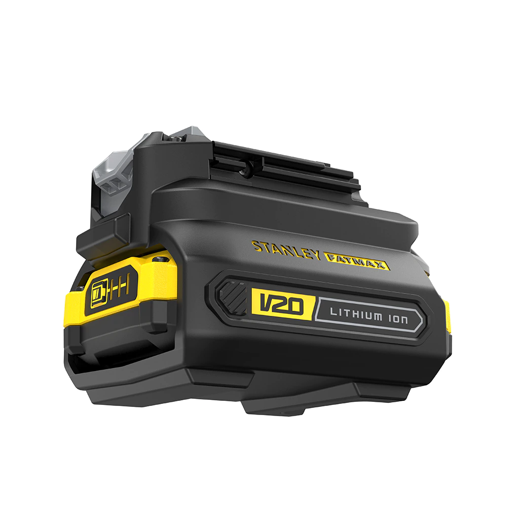 Adaptér Stanley SFMCB100 na baterii FatMax V20 1,5Ah a 2Ah pro starší modely strojů