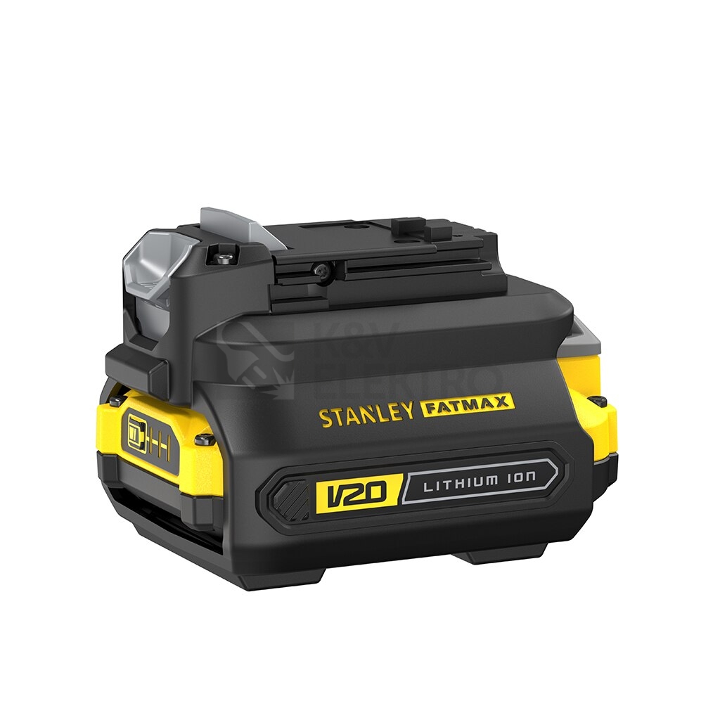 Obrázek produktu Adaptér Stanley SFMCB100 na baterii FatMax V20 1,5Ah a 2Ah pro starší modely strojů 1