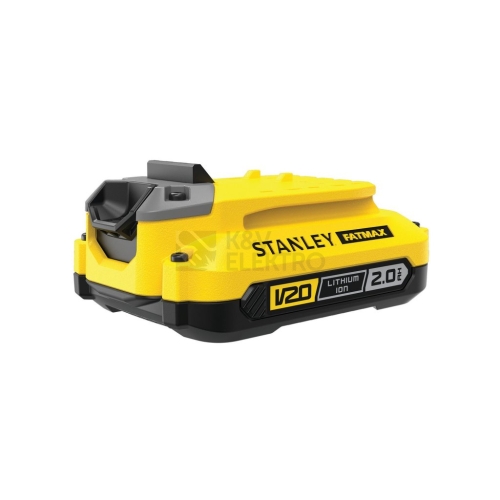  Akumulátor Stanley FatMax V20 SFMCB202 18V baterie 2Ah