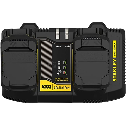  Nabíječka Dual Port Stanley FatMax V20 SFMCB24 18V 4A bez akumulátorů