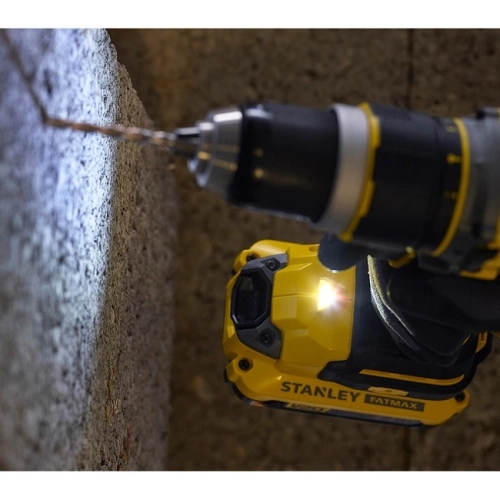Aku vrtačka Stanley FatMax V20 SFMCD721B 18V bezuhlíková s příklepem bez nabíječky a baterie (obrázek 2)