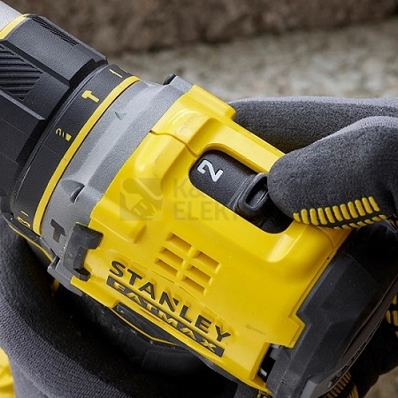 Obrázek produktu  Aku vrtačka Stanley FatMax V20 SFMCD721B 18V bezuhlíková s příklepem bez nabíječky a baterie
 5