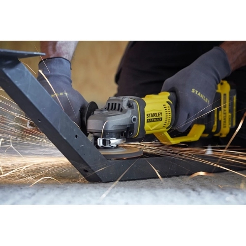 Aku úhlová bruska Stanley FatMax V20 SFMCG400B 18V 125mm bez nabíječky a baterie (obrázek 4)