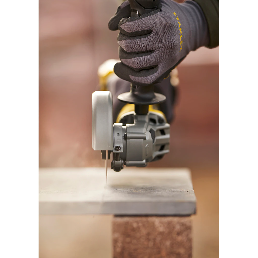 Aku úhlová bruska Stanley FatMax V20 SFMCG700B 18V 125mm bezuhlíková bez nabíječky a baterie