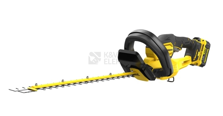 Obrázek produktu AKU nůžky na živý plot 55cm Stanley FatMax V20 SFMCHT855M1 1x aku Li-Ion 4Ah 0