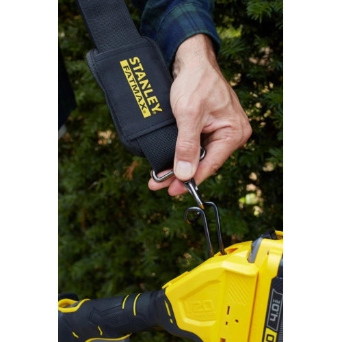AKU nůžky na živý plot 45cm na tyči Stanley FatMax V20 SFMCHT855M1 1x aku Li-Ion 4Ah (obrázek 4)