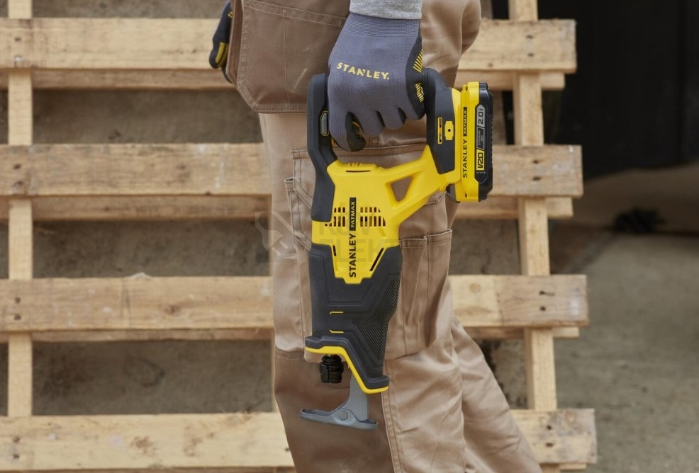 Obrázek produktu Aku mečová pila (ocaska) Stanley FatMax V20 SFMCS300B 18V bez nabíječky a baterie 4