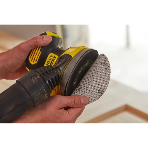 Aku excentrická bruska Stanley FatMax V20 SFMCW220D1S 125mm 1x aku Li-Ion 2Ah (obrázek 8)