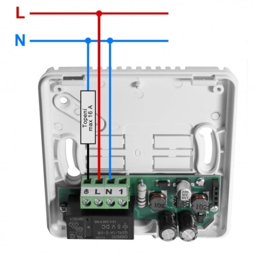 Prostorový termostat ELEKTROBOCK PT14-P WiFi (obrázek 4)