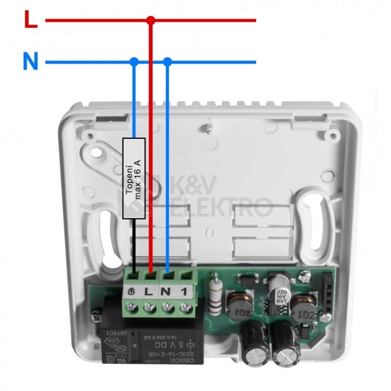 Obrázek produktu Prostorový termostat ELEKTROBOCK PT14-P WiFi 3