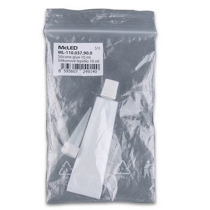 Silikonové lepidlo 10ml pro utěsnění LED pásků IP67 McLED ML-110.037.90.0 (obrázek 4)