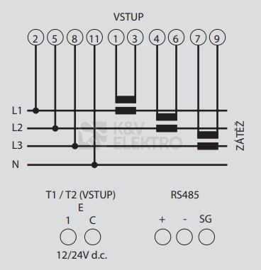 Obrázek produktu Elektroměr IME Conto D4-Pt MID 3F/3F+N 5A M-Bus CE4TBMTMID 1