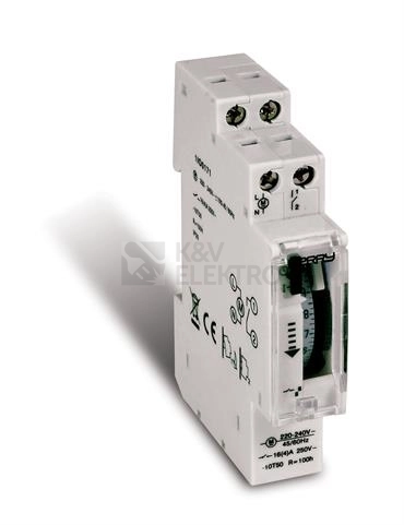 Obrázek produktu Spínací hodiny analogové Perry Electric 1IO 0170 denní 0