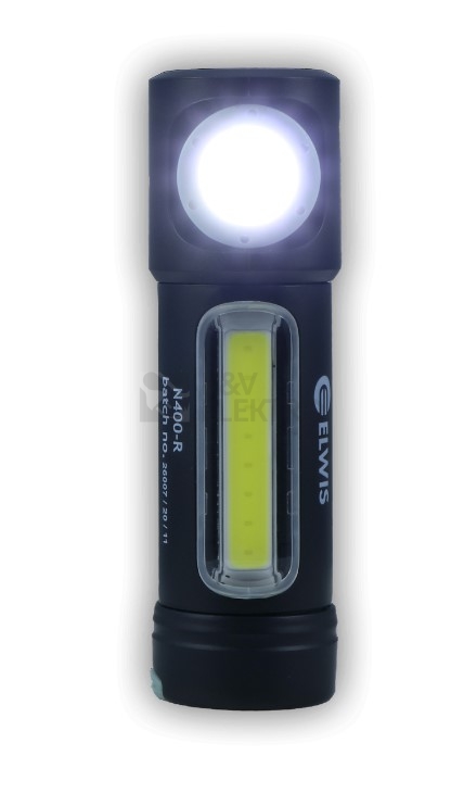 Obrázek produktu Inspekční LED svítilna/čelovka ELWIS N400 4,5W 400lm IPX6 magnet NELW 8N400-R 1
