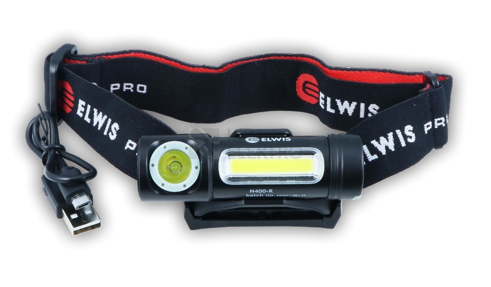 Obrázek produktu Inspekční LED svítilna/čelovka ELWIS N400 4,5W 400lm IPX6 magnet NELW 8N400-R 2