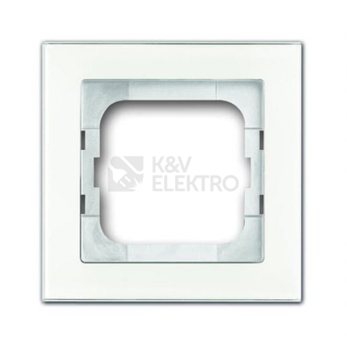 ABB Busch-axcent rámeček bílé sklo 2CKA001754A4437 (1721-280)