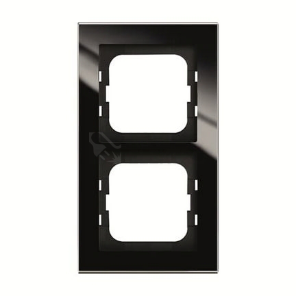 Obrázek produktu ABB Busch-axcent dvojrámeček černé sklo 2CKA001754A4801 (1722-245) 0