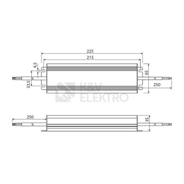 Obrázek produktu  LED napájecí zdroj McLED 12VDC 16,7A 200W ML-732.096.45.0
 4