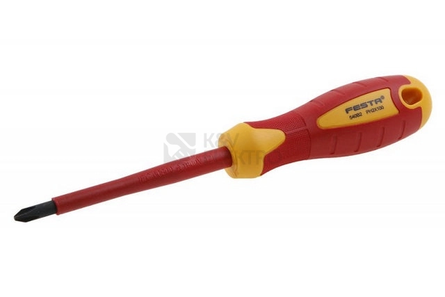 Obrázek produktu Šroubovák elektrikářský izolovaný FESTA PH 2x100mm VDE 1000V 18082 0