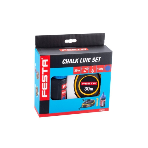 Lajnovací šňůra – brnkačka 30m FESTA 37070 s pudrem 180g