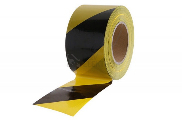 Obrázek produktu Výstražná ohraničovací páska 80mmx250m černožlutá FESTA 38946 0