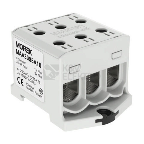 Obrázek produktu Svorka OTL 95-3xAl/Cu 6-95 1000V šedá 0