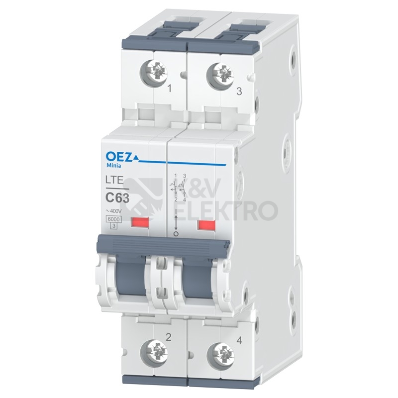 Obrázek produktu  Jistič OEZ LTE-63C-2 0